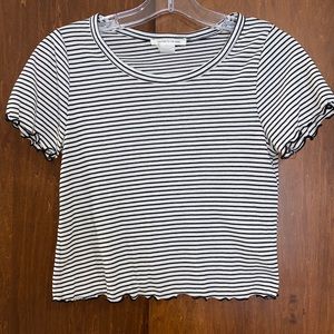 Striped Crop Top